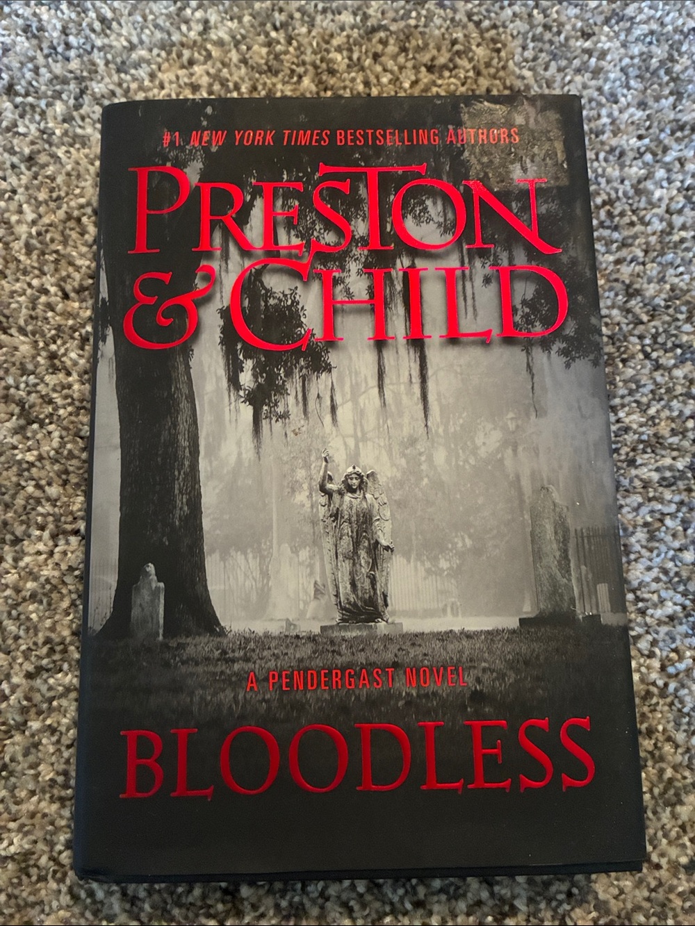 Bloodless Preston & Child Hardcover Book